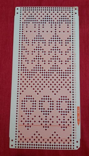 Punchcard from the - the, toyota