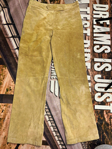 Vintage tan real - tan, leather