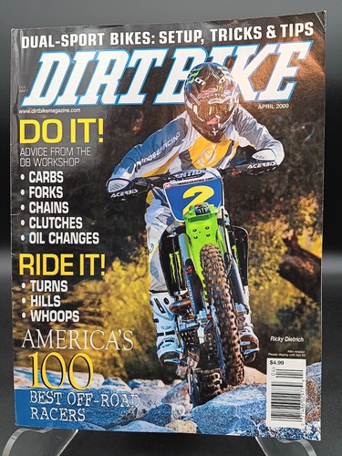 April 2009 dirt - bike, magazine
