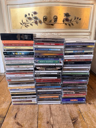 100 cds mixed - titles, music
