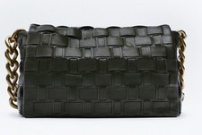 ZARA 100% Real Leather Braided