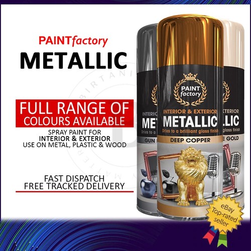 Metallic aerosol spray - metallic,