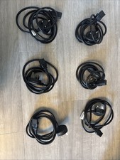 6 x Kettle Leads Mains Power Cable UK 3 Pin (002)
