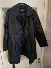Ladies Black Leather Jacket