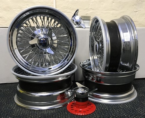 Chrome wire wheels 7 - chrome, 7"