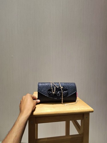 Elegant glitter clutch bag - elegant,