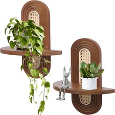 Floating shelves for wall boho - shelves,