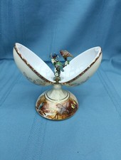 Bradford Exchange Adrian Rigby Jewel of the Garden Porcelain Musical Egg 6.5"