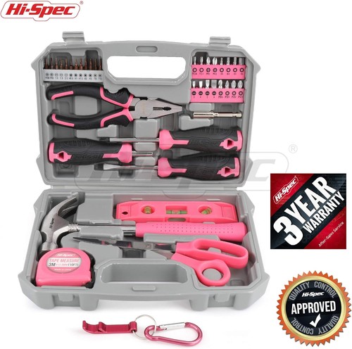 Pink tool kit for - kit, women