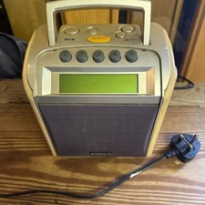 ROBERTS RD-8 DAB/FM RDS Portable Digital Radio W/ LCD Display -working