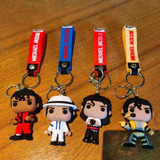 Michael Jackson Keychain Doll