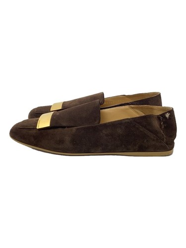 Sergio rossi square toe flat - square,