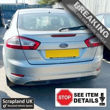 FORD MONDEO MK4 Facelift 2011–2014 2.0 TDCi ‘Zetec’ Silver 4-Door Hatch Fusex4