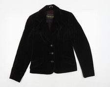 Feminella Womens Brown Jacket Blazer Size 10