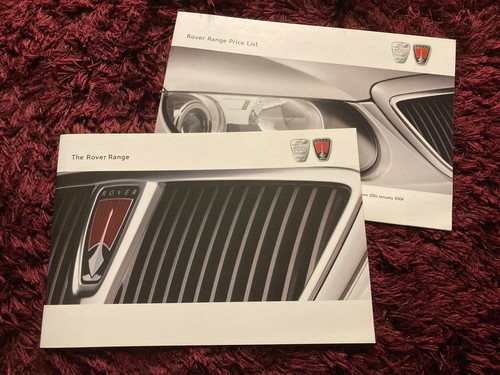 Rover range brochure - range, +