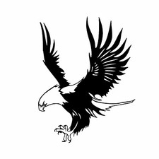 Eagle bird of prey sticker 23
