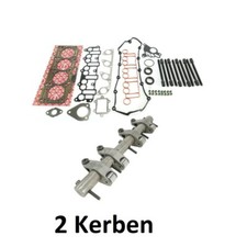Cylinder Head Gasket Set 2K + Rocker Arm Axle for VW Audi 2.0 TDI AZV BSY 03G10952