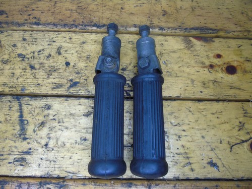 Triumph t160 rear footrest - t160,