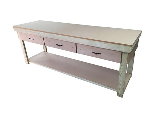 Wooden mdf top workbench tool - wooden, workbench,