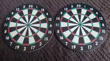 2 x Coasters - Dartboard Darts