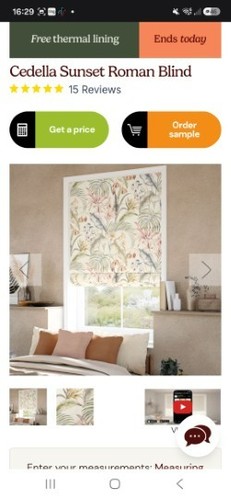 Blinds roman - 2, go