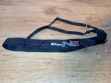 Genuine Nikon F401 Camera Neck Strap Black/White/ Red  Used 