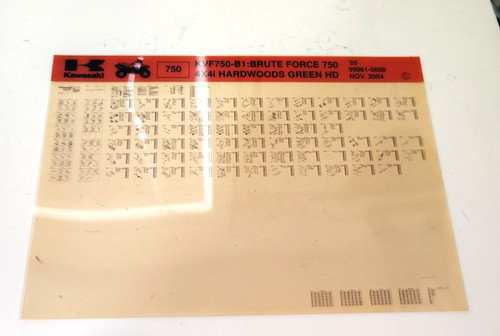 Kawasaki microfiche 99961 0608 - kawasaki,