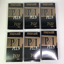 Maxell P/I Plus T120 6 Hours