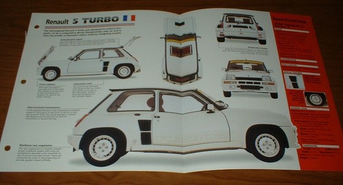 1984 renault turbo - 1984, 5
