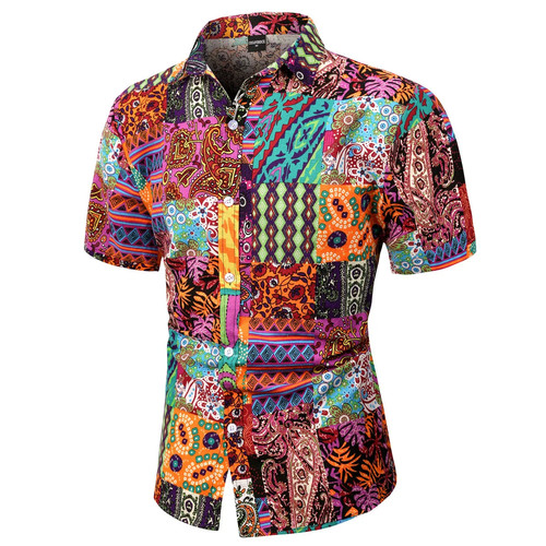 Vintage 70s paisley - paisley, floral