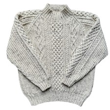 Hand Knitted Cable Knit Jumper