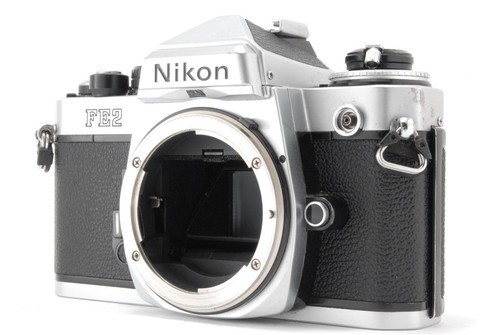 Mint nikon fe2 silver 35mm - fe2,
