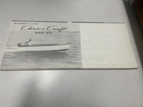 1952 chris craft boat kit - boat,