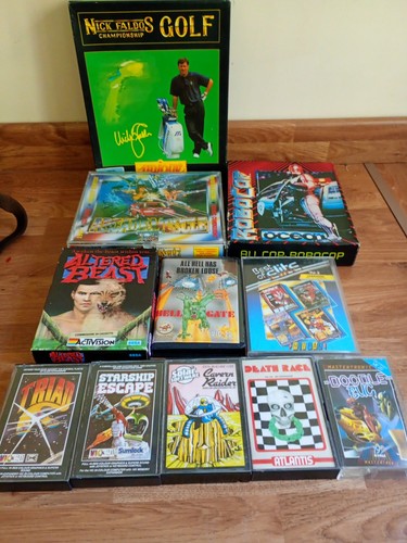 Vintage games bundle commodore - games,