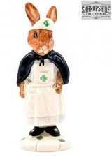 Royal Doulton Bunnykins Nurse Rabbit figure DB74 DB74B MINT + FREE POSTAGE
