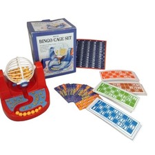 Deluxe Bingo Cage Set Game By Cardinal In Original Box