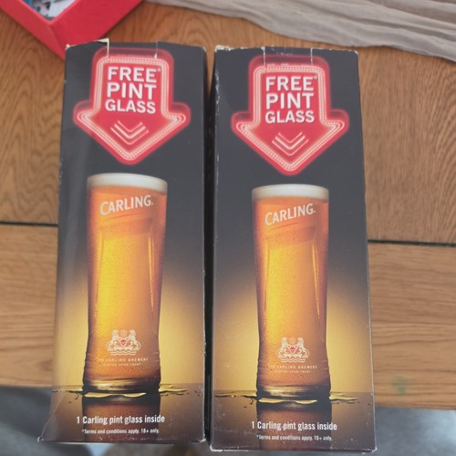 New boxed carling - carling, pint
