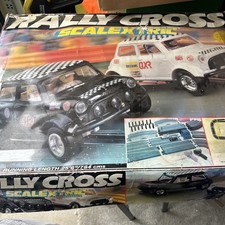 Rally Cross Scalextric C 555 Racing Car Set Hornby Vintage Toy Boxed