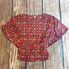 Bongo Flowy Blouse Sheer