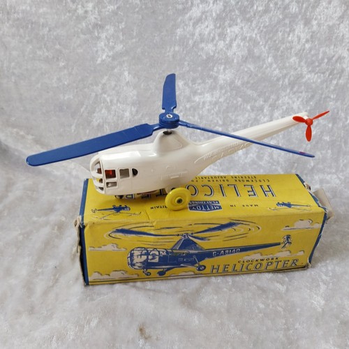 Helicopter mettoy clockwork - -,