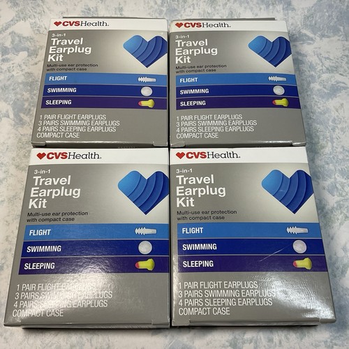 Travel earplug kit - 3,