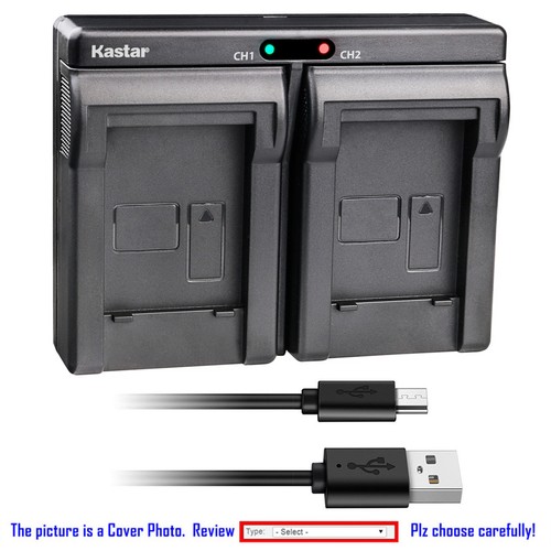 Kastar battery usb dual - kastar,