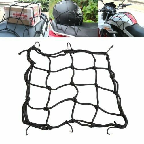 Cargo net motorcycle helmet - cargo,
