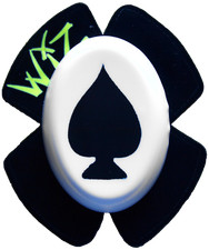 WIZ ACE KNEE SLIDERS BLACK ON