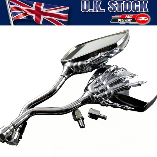 Skeleton skull hand motorcycle - hand,