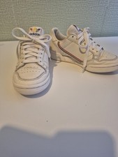 Love Unites Adidas White Trainers Ladies Size 5