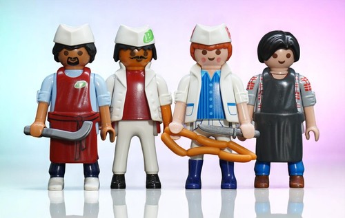 Playmobil salesperson - playmobil,