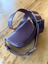 Burgundy Shoulder Bag Zara