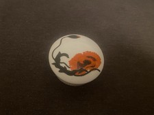 Wedge wood Susie Cooper Design Corn Poppy White Bone China Trinket Pot With Lid