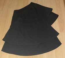 Girls Grey School Skirt